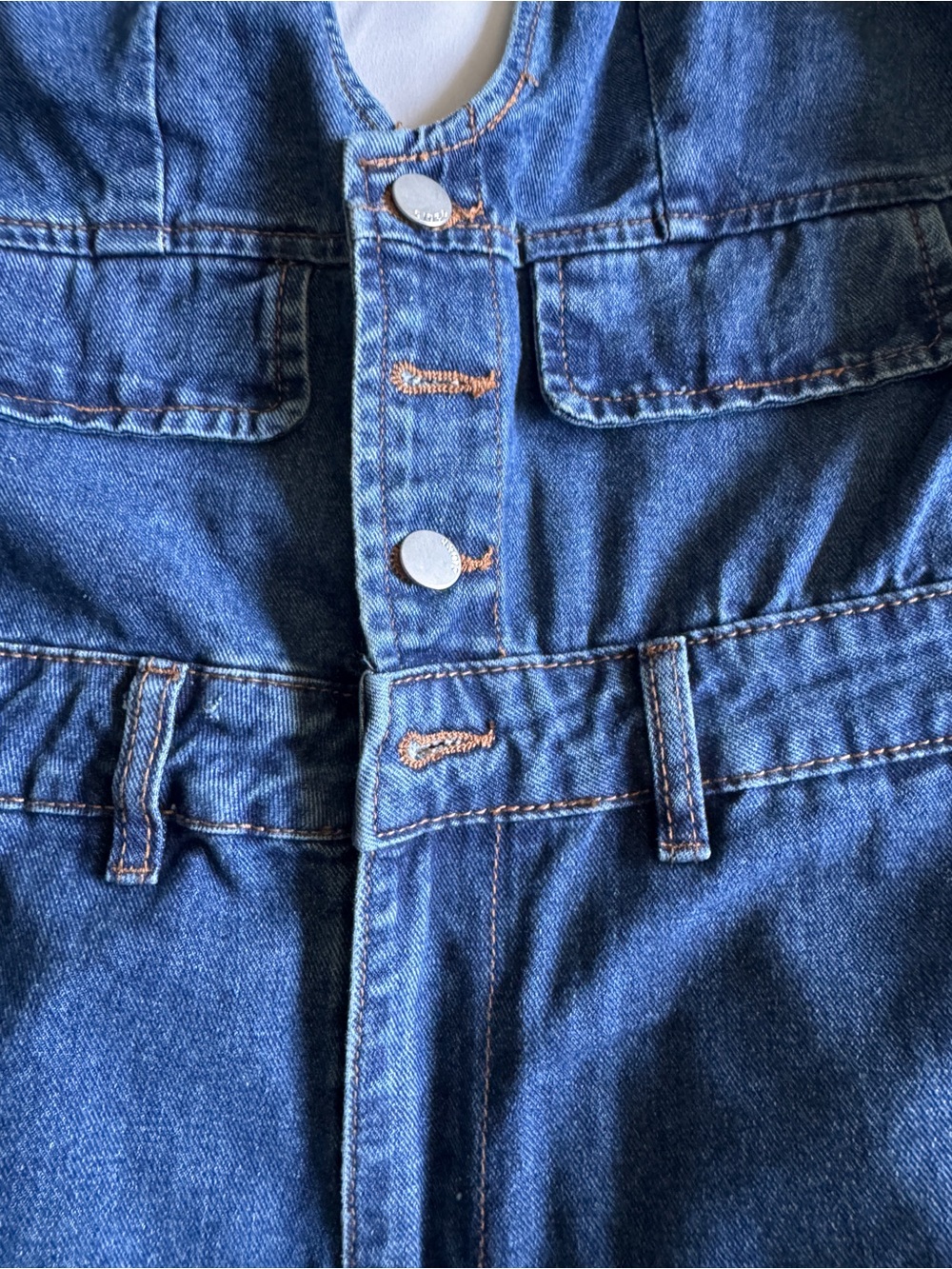 Denim Jumpsuit - Picture 4 of 7